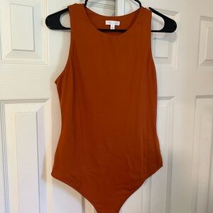 Burnt Orange Bodysuit